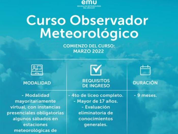 Curso Observador Meteorológico