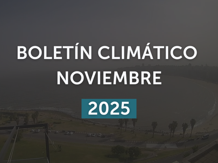 Imagen de portada del informe climático del mes de noviembre de 2025